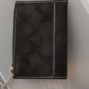 Coach mini skinny valet wallet